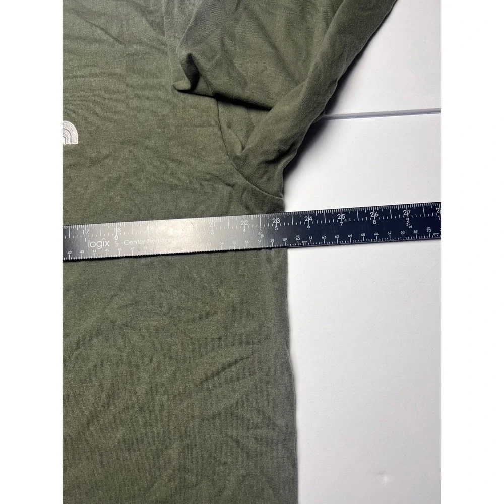The North Face VaporWick Shirt Mens XL Olive Green Long Sleeve Performance Tee